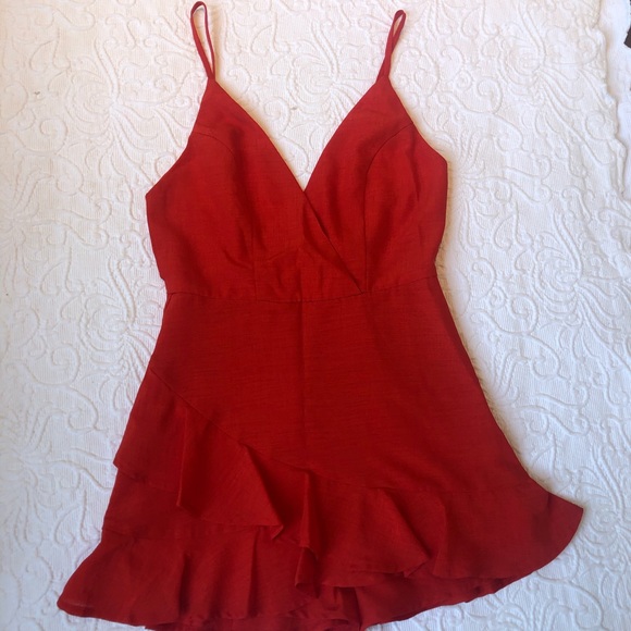 Pants - NWT Red Romper